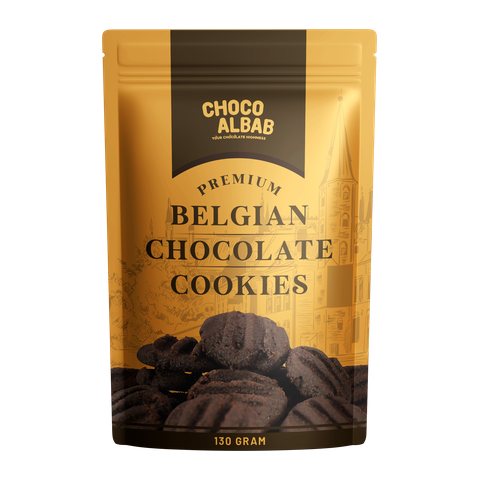 Premium Belgian Chocolate Cookies, product packaging