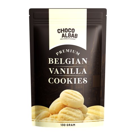 Premium Belgian Vanilla Cookies, product packaging