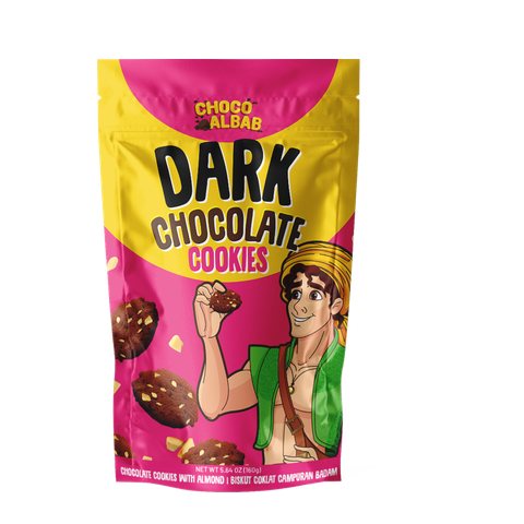 Dark Chocolate Cookies, product packaging
