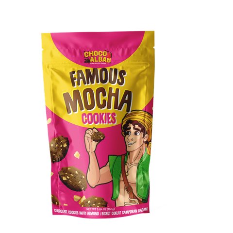 Famous Mocha Cookies, product packaging