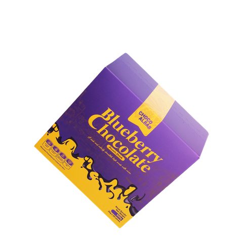 Blueberry Chocolate Premix Drink, product packaging