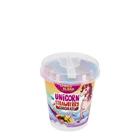 Unicorn Strawberry Chocolate, product packaging